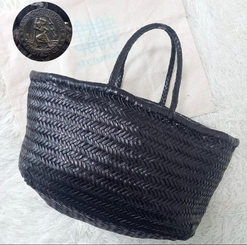 ドラゴン　Dragon メッシュバッグ　黒