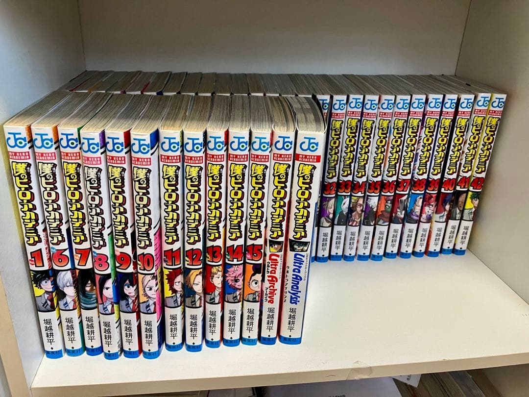 ヒロアカ　僕のヒーローアカデミア　全巻　42 セット　キャラクターブック