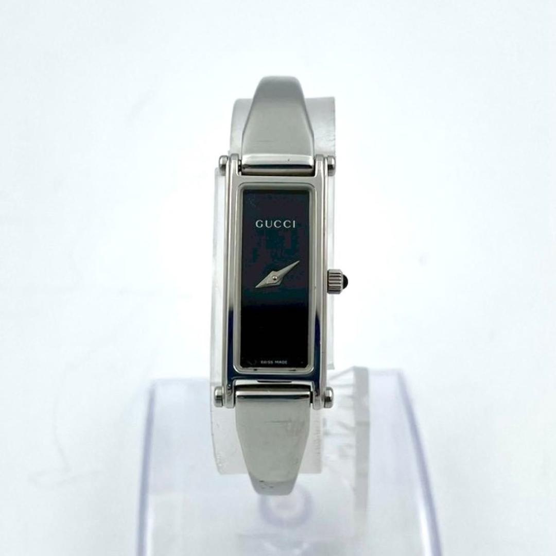 598 GUCCI グッチ 1500L 腕時計 クオーツ レクタンギュラー 稼働