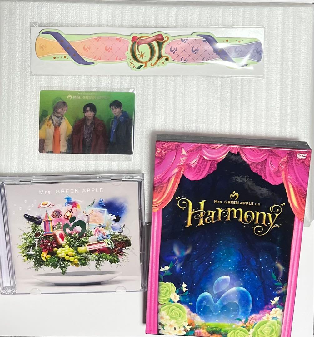 Mrs. GREEN APPLE on Harmony DVD +グッズ