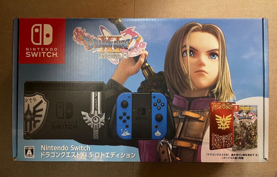 【美品】【付属品多数】Switch ドラゴンクエストXI S ロトエディション
