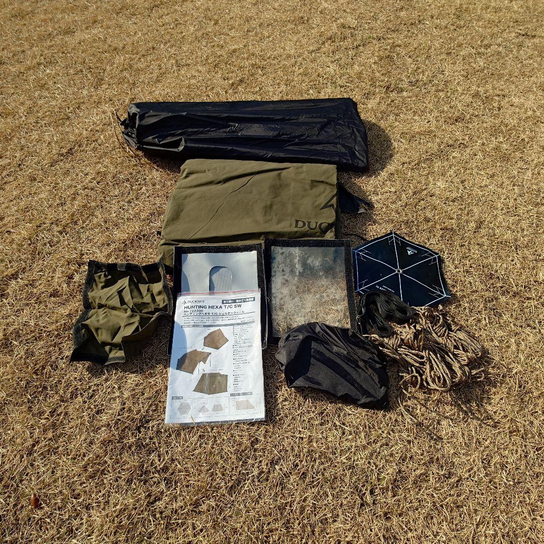 ハンティングヘキサTC SW DUCKNOT ダックノット オリーブドラブ