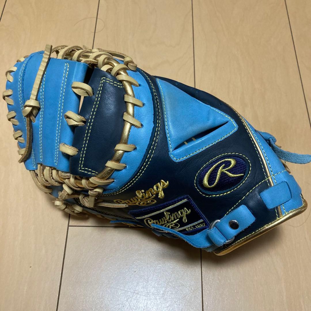 ローリングス　軟式用一般　キャッチャーミット　左利き