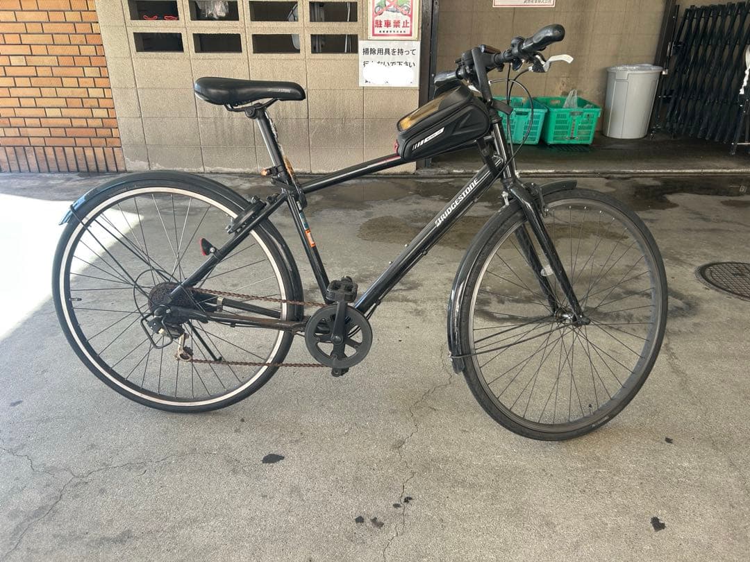 yoshikuni大幅値下げブリヂストン◆アルミフレームクロスバイクES1