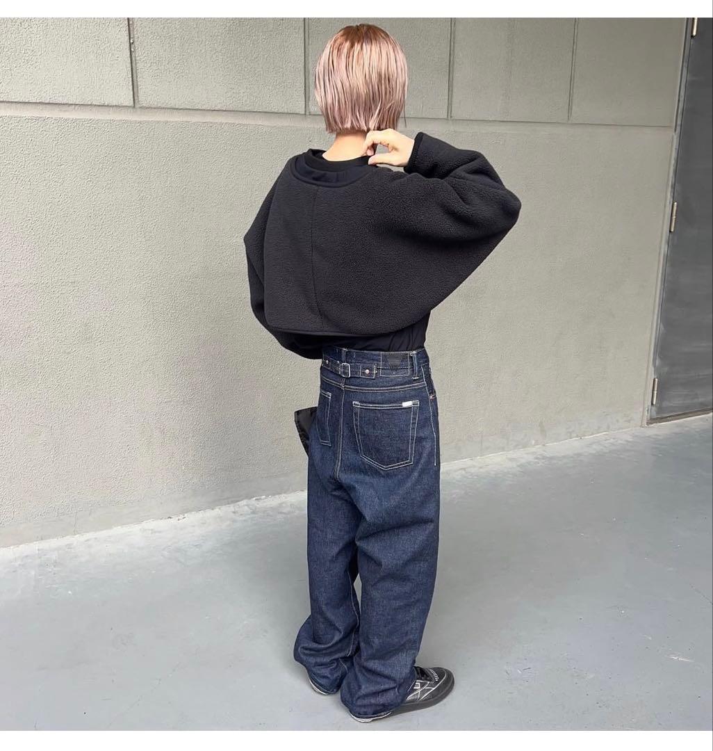 トップス m.u FLEECE RAGLAN PULLOVER japoness