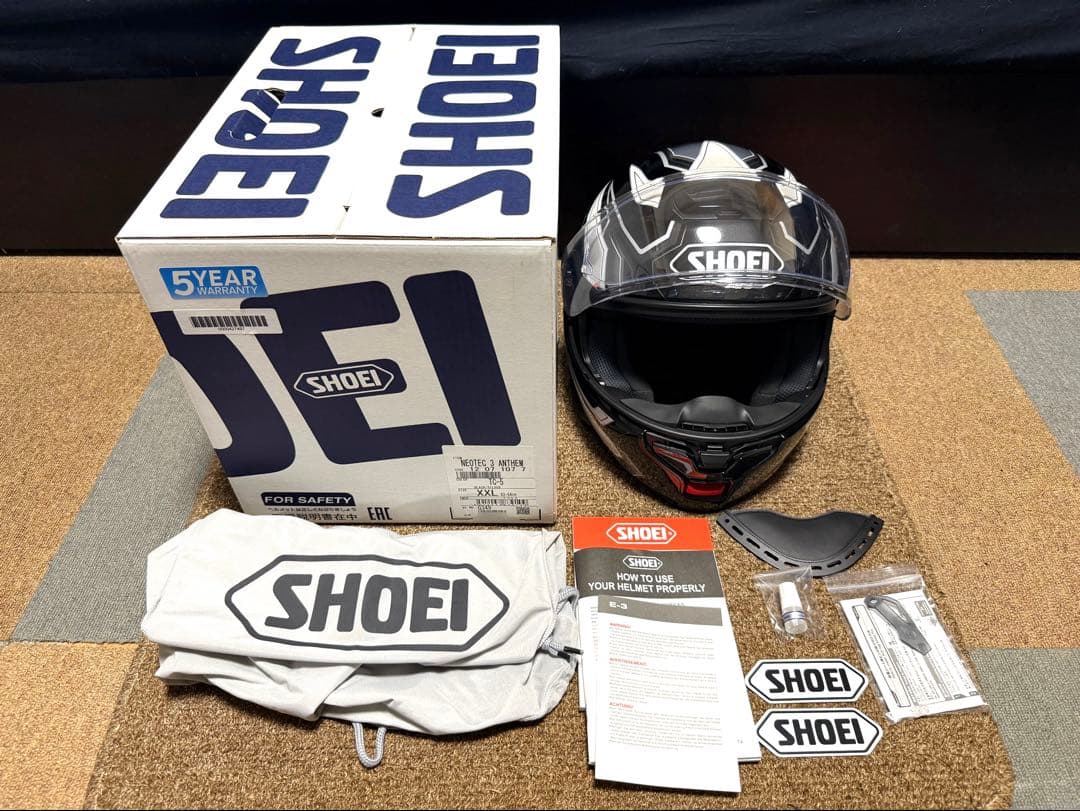 【XXLサイズ】SHOEI NEOTEC3 Anthem システムヘルメット