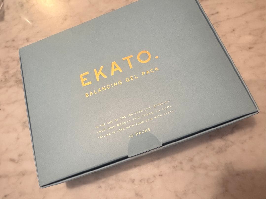 【未使用】EKATO.BALANCING GEL PACK 10パック＋1パック