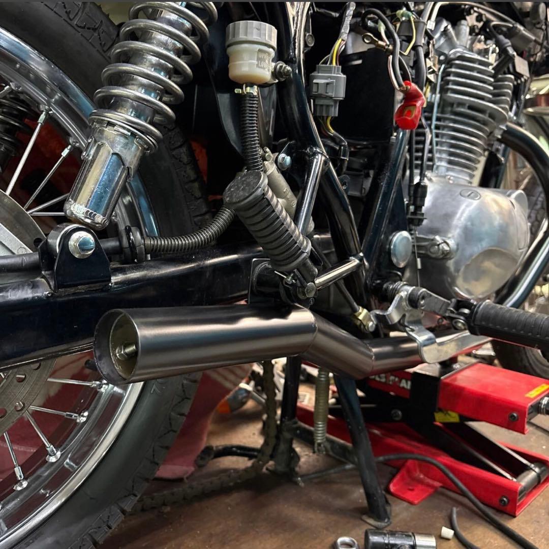 K*D様 エストレア250 ワンオフショート菅送料込み匿名配送 スリップオン