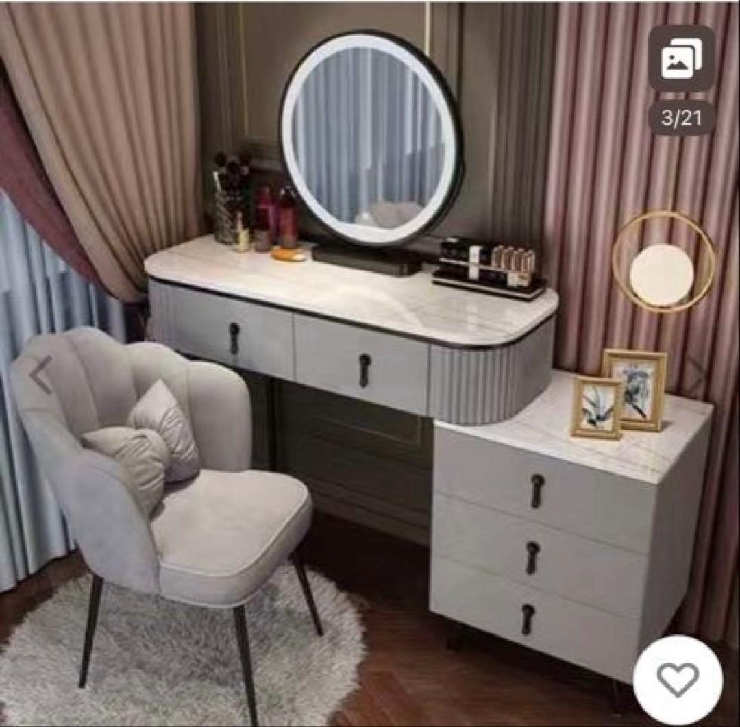 引越しの為値下げ【美品/定価11万円】ドレッサー／メイク台／YVYKFZD