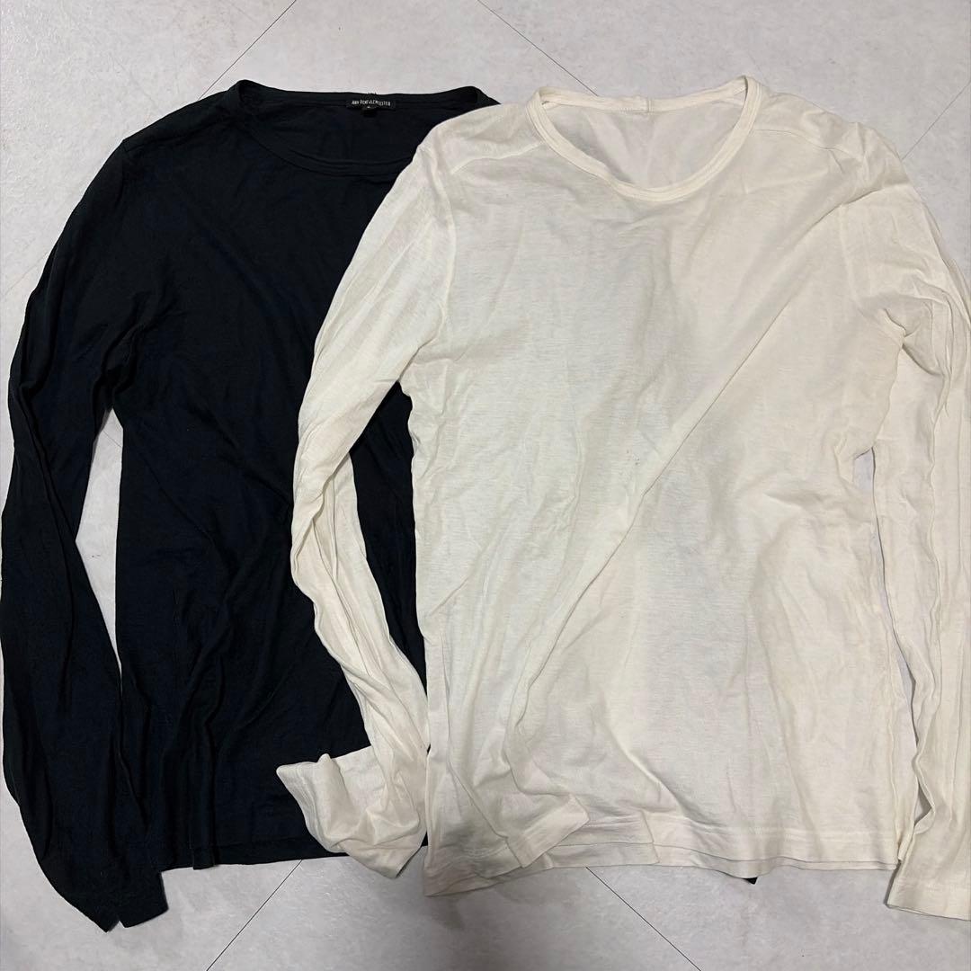 ANN DEMEULEMEESTER 長袖カットソー 2枚セット S