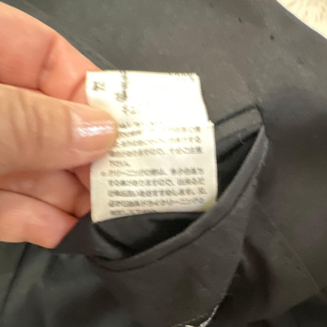 マーガレットハウエル　テーラードジャケット　黒　ベルベット　フォーマルにも