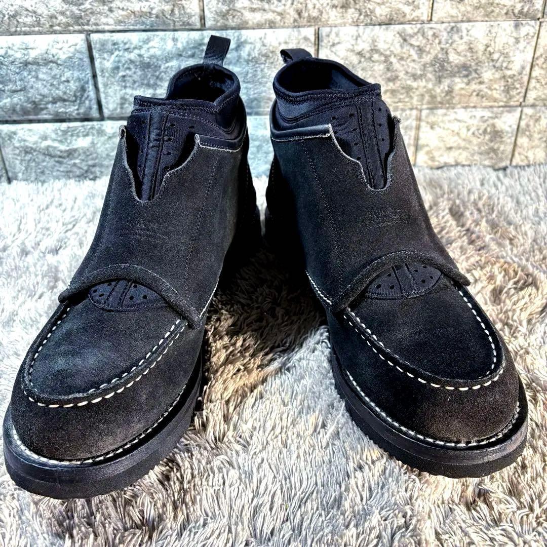 極美品❣️ SUICOKEスイコック モックブーツ スエード モカシン ブーツ