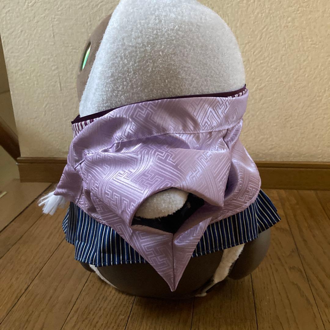 ラボット　服　lovot ラベンダー　薄紫　紗綾形　羽織　袴　インナー紫　矢絣