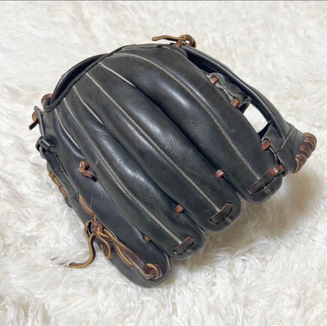 【美品】 AMBITIOUS アンビシャス 硬式用　グローブ 左投げ　ASICS