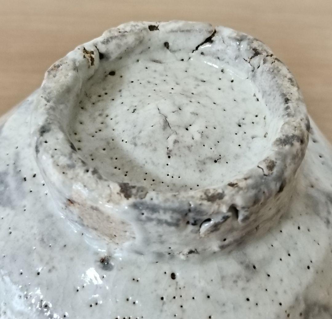 水月窯　粉引風　茶碗