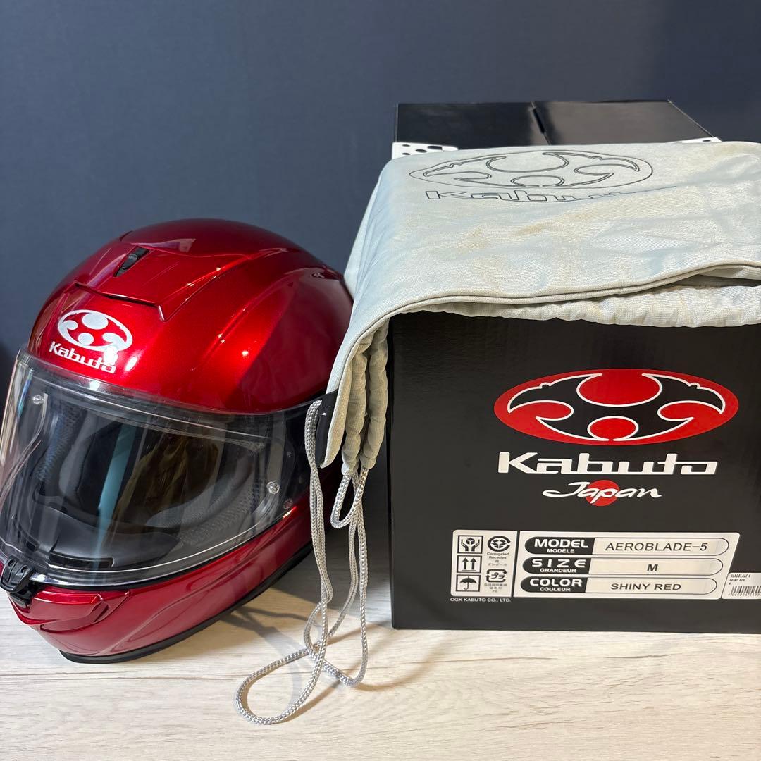 【美品】OGK KABUTO　フルフェイスヘルメット　AEROBLADE−5