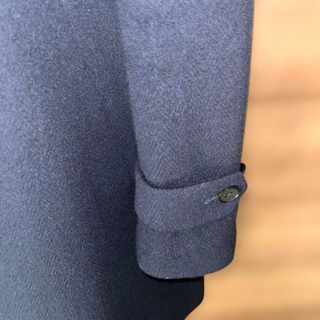 JOSEPH HOMME ネイビー チェスターコート48