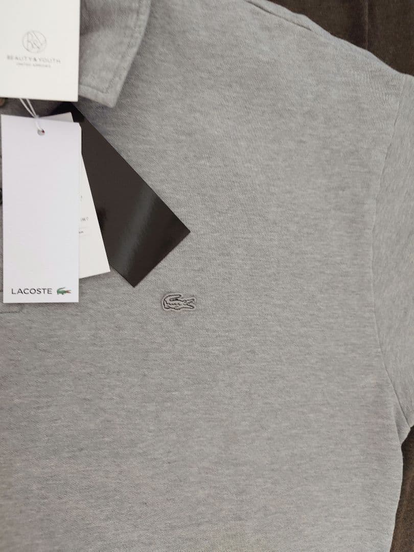 LACOSTE for BEAUTY&YOUTH 半袖 スウェット ポロシャツ