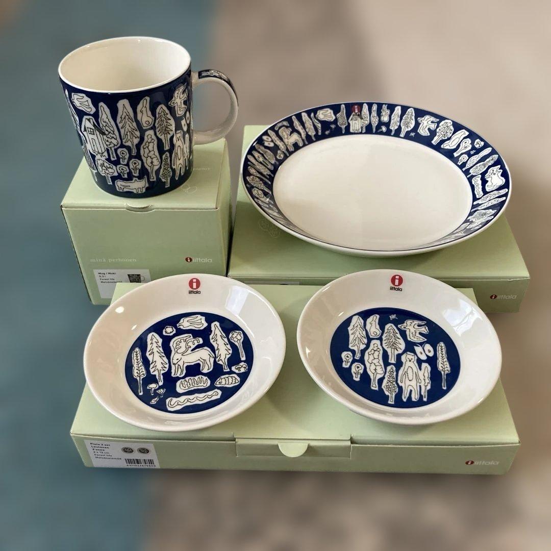 【新品未使用】イッタラ　ミナペルホネン　マグカップ &プレート