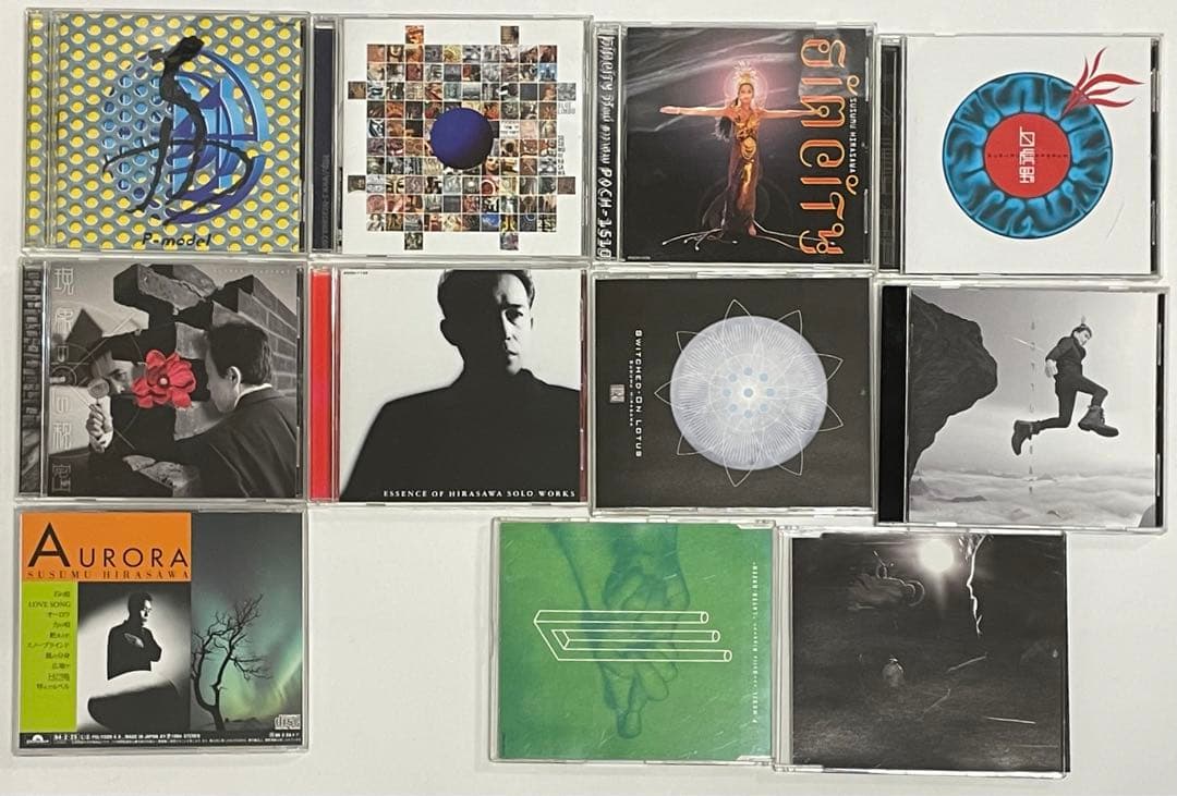 平沢進CD23枚まとめ売りおまけ付き