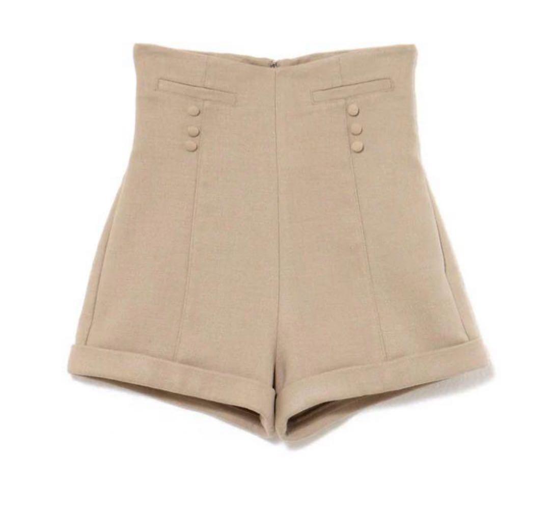 andmary Doll mini pants beige Ｓ
