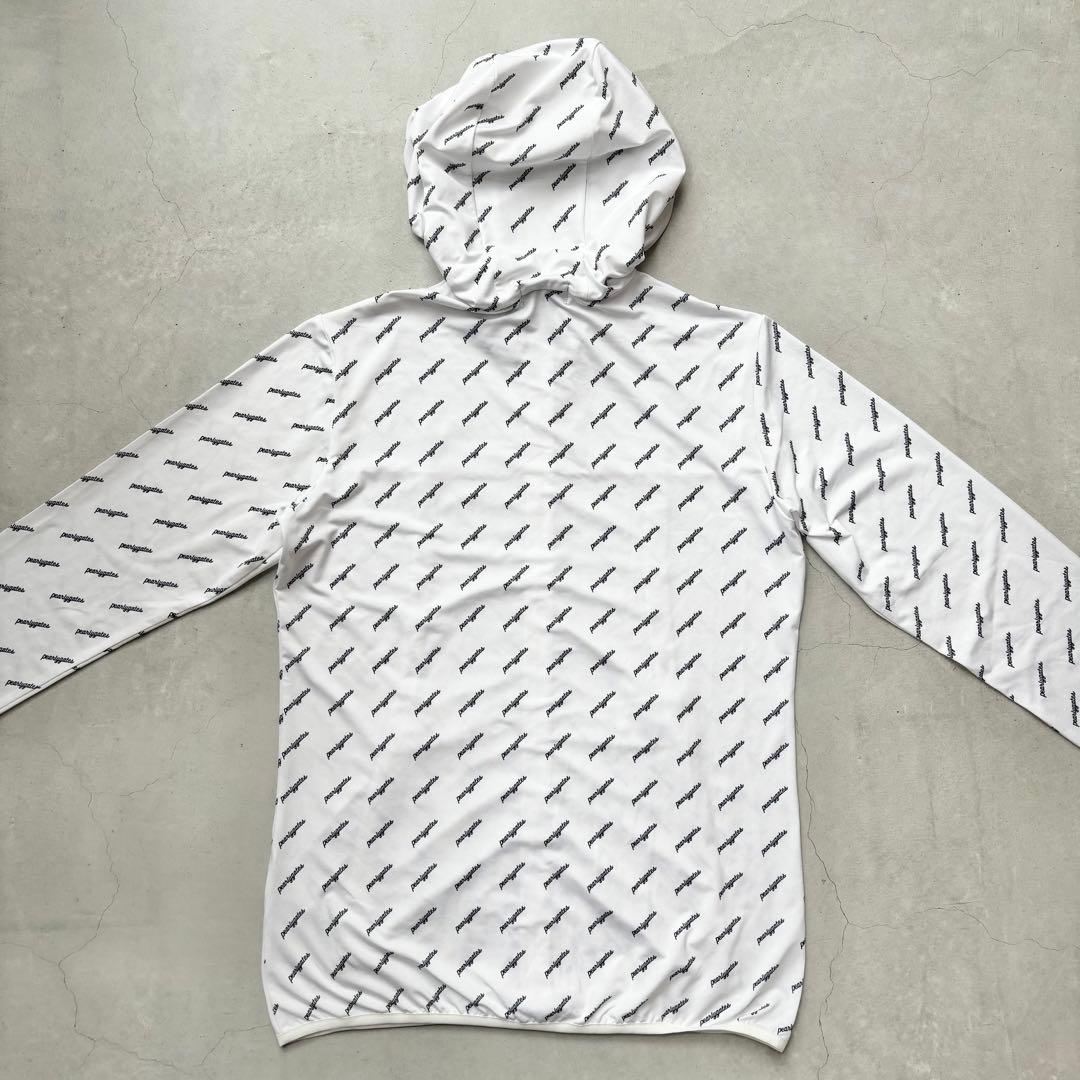 【21年モデル】PEARLY GATES ダブルジップパーカー ロゴ総柄 薄手