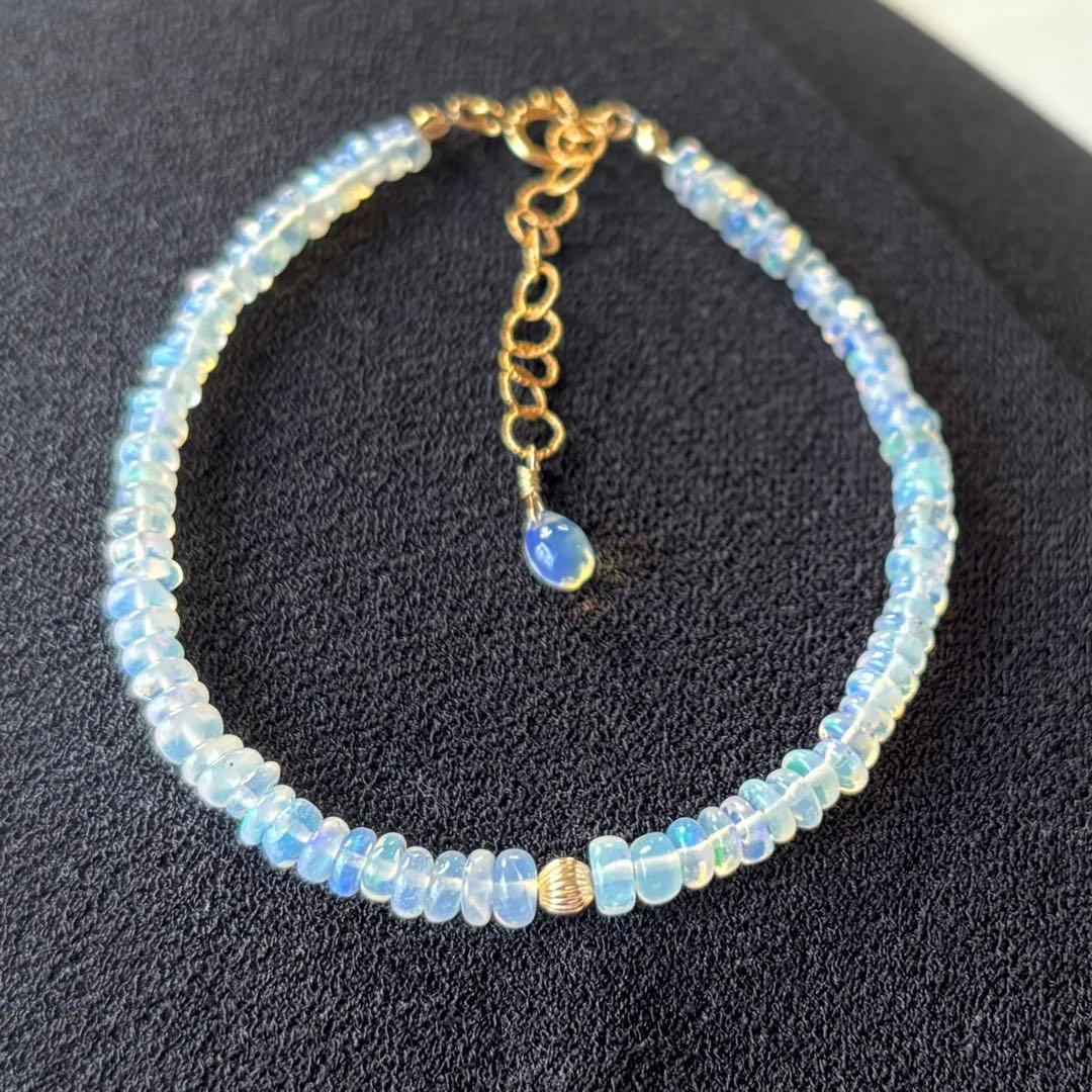 ☆uni様☆確認用ページ プレシャスオパール ブレスレット 14kgf