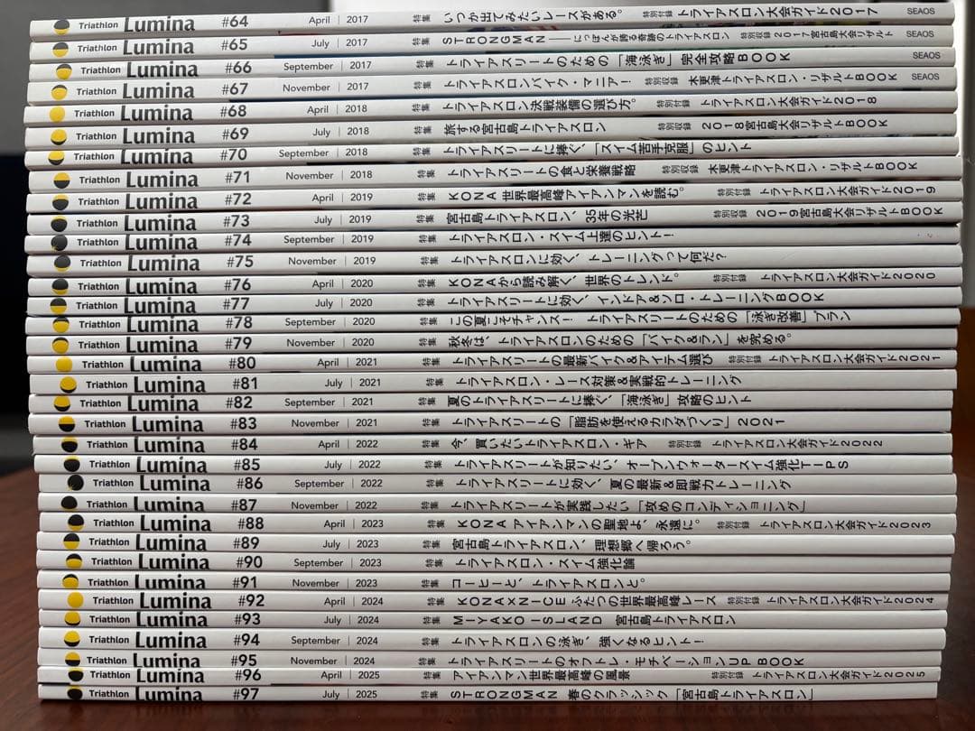 Lumina トライアスロン　雑誌