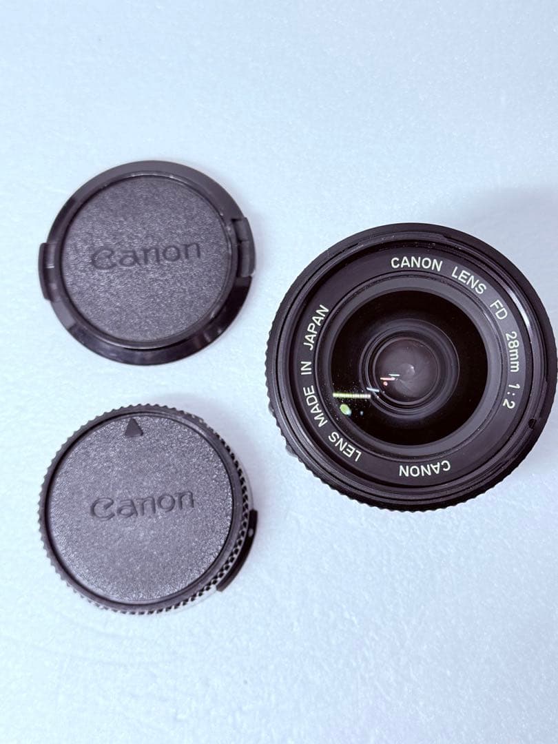 Canon New FD 28mm F2 動作確認済 単焦点レンズ