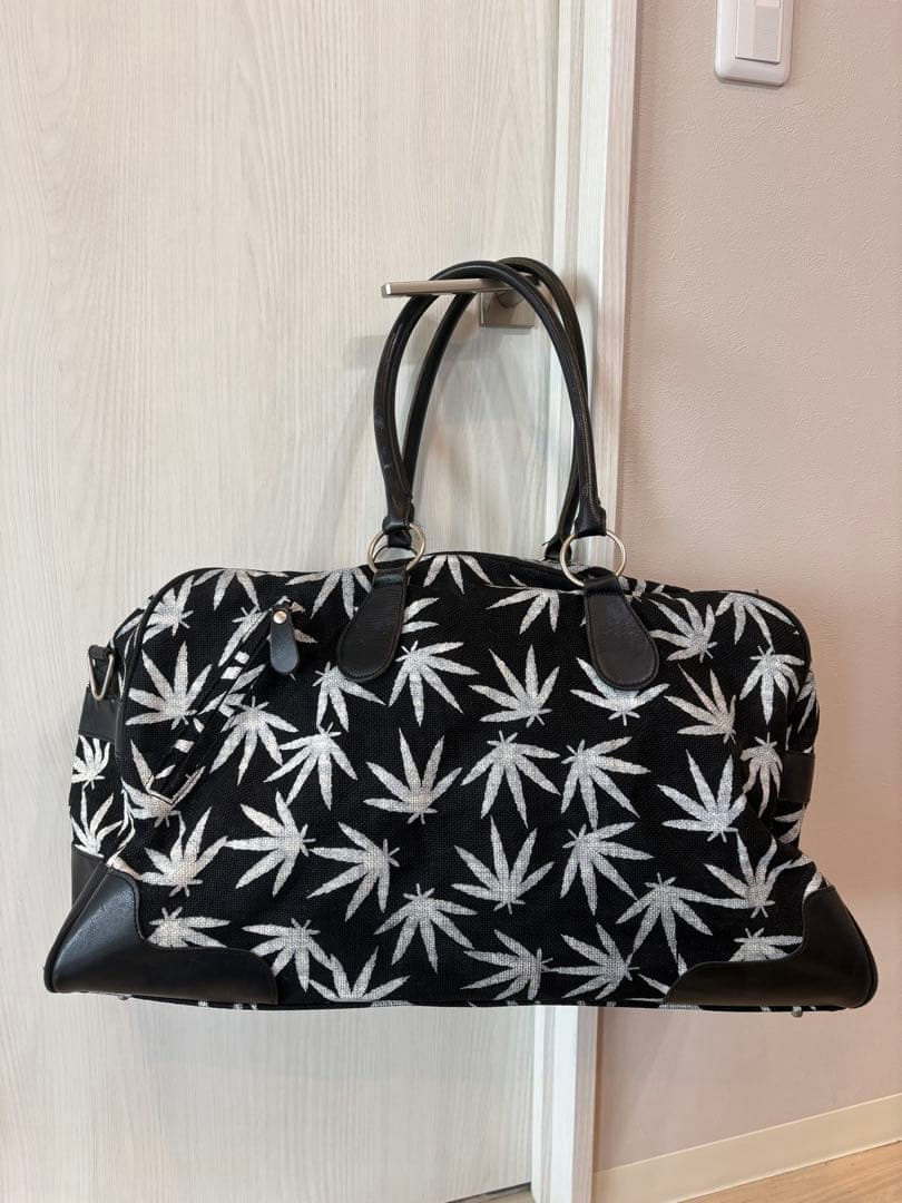 【希少】OZONE ROCKS ヘンプ柄 ボストンバッグ 大容量