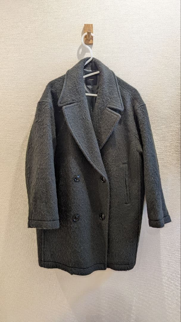 スピックアンドスパン　シャギー　コート