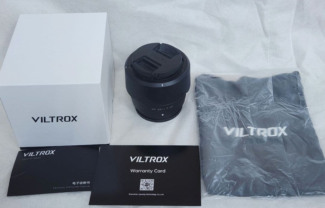 VILTROX AF 25mm F1.7 XF レンズ(Xマウント)