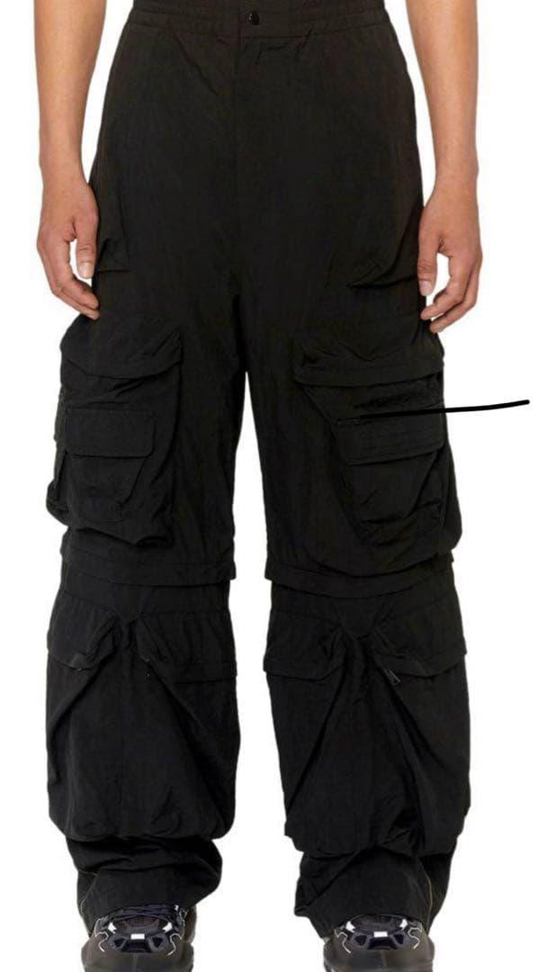 DIESL カーゴパンツ　黒　サイズM〜L