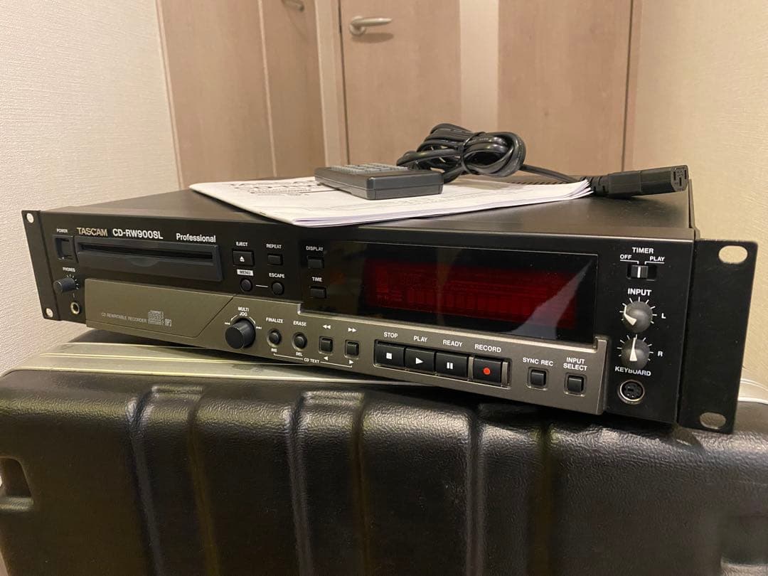 TASCAM CD-RW900SL マルチプレーヤー タスカム