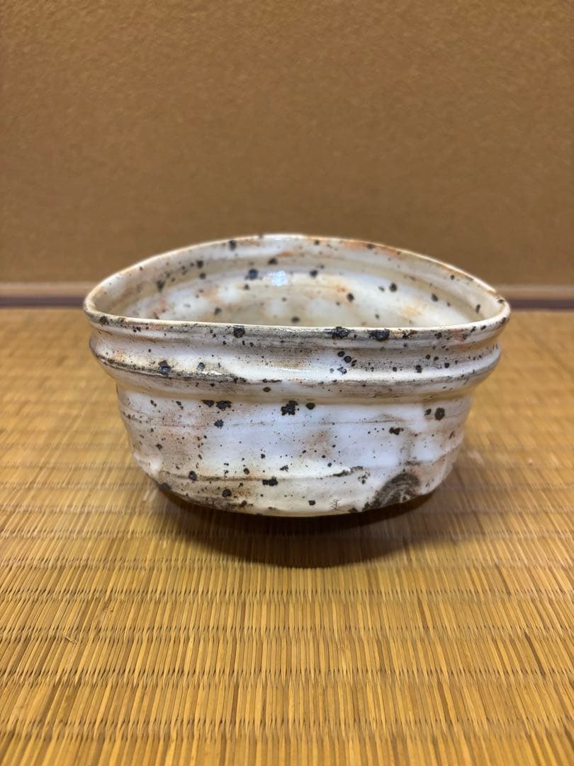 大人気作家　深見文紀　粉引　茶碗　美濃焼　瀬戸焼　織部　志野