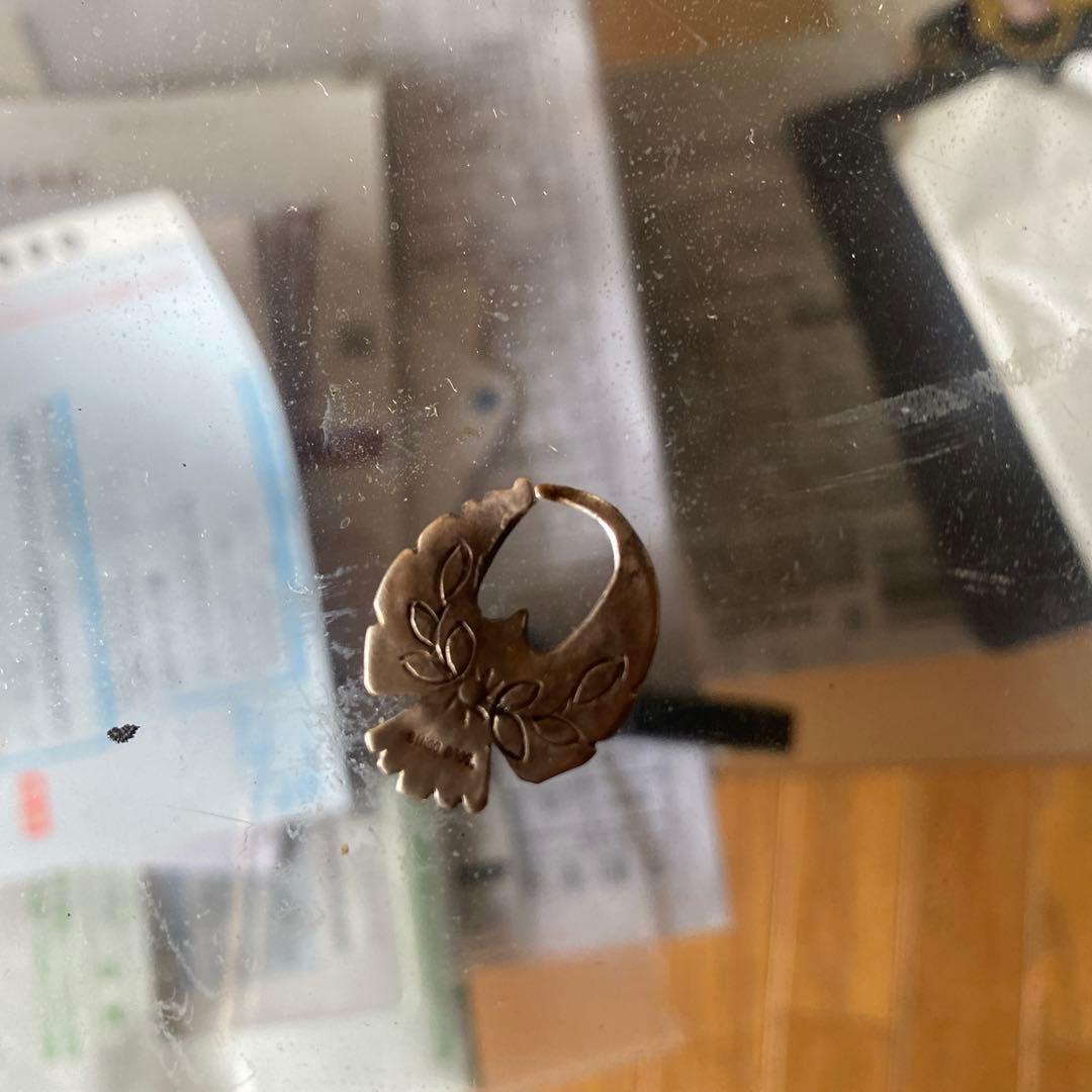 イーグルピアス シルバー×24K 星ラージサイズ