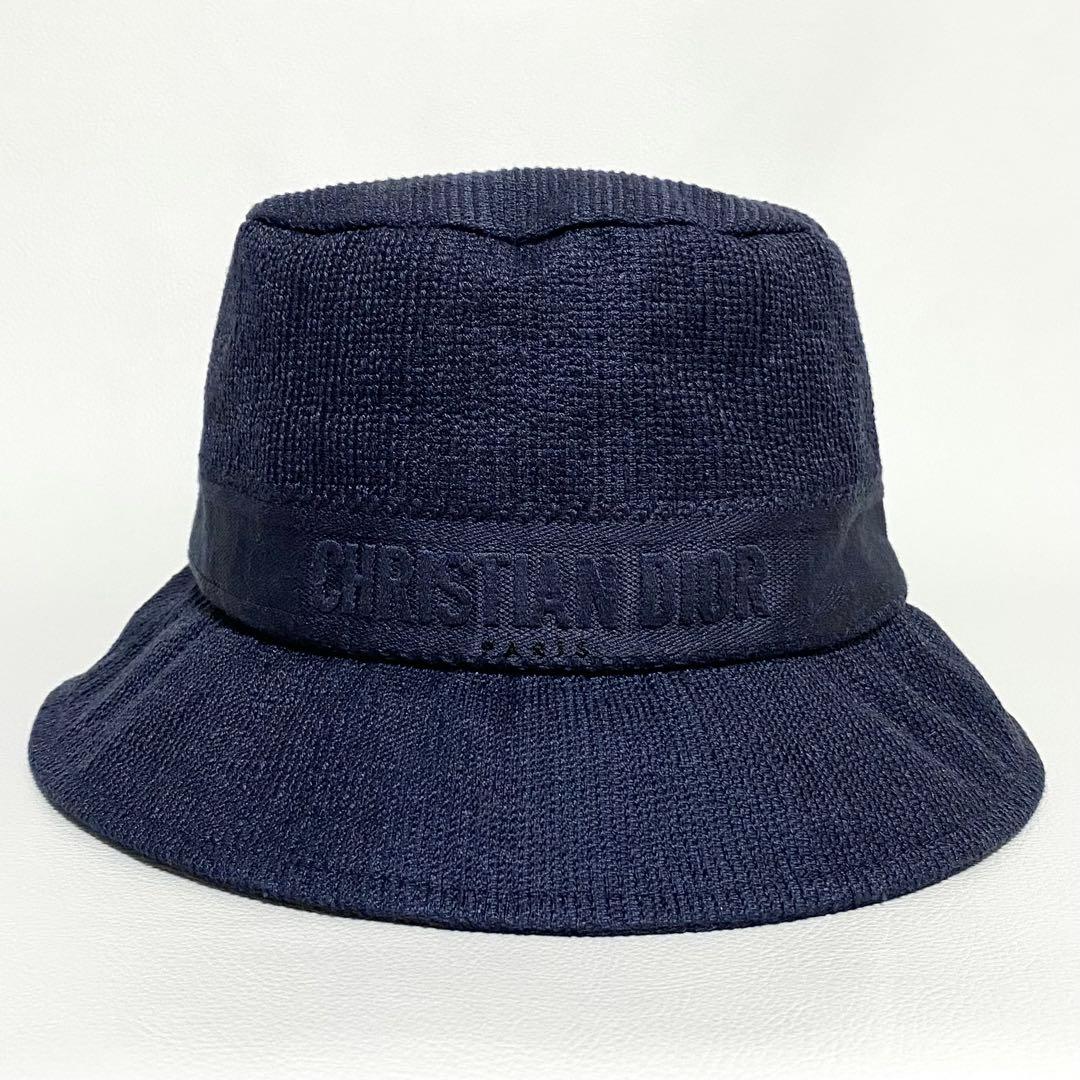 Christian Dior / ボブハット バケットハット ネイビー 58