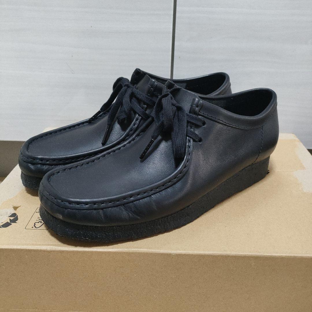CLARKS ワラビー レザー　革靴　ローカット　クラークス 27.5cm