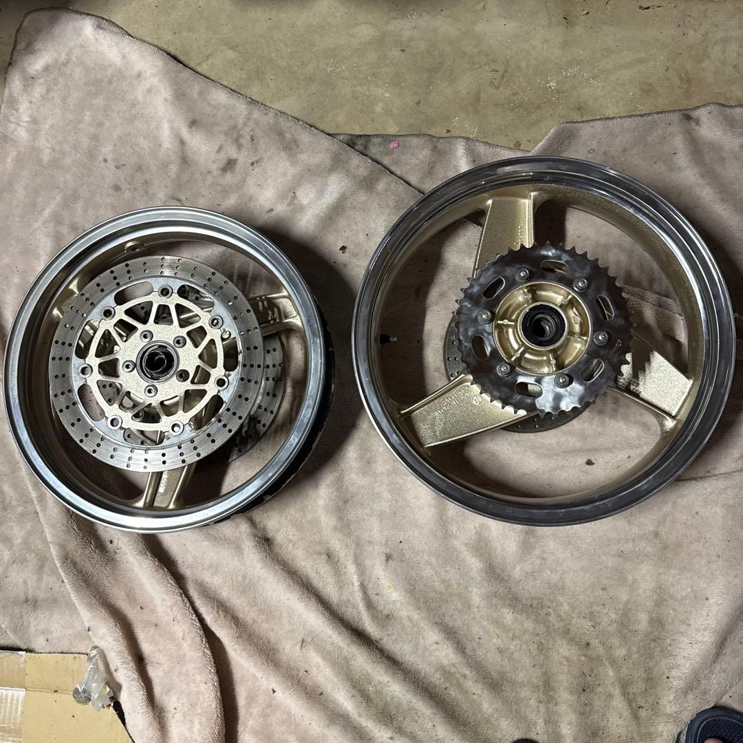 ZRX400 純正ホイール　塗装済み