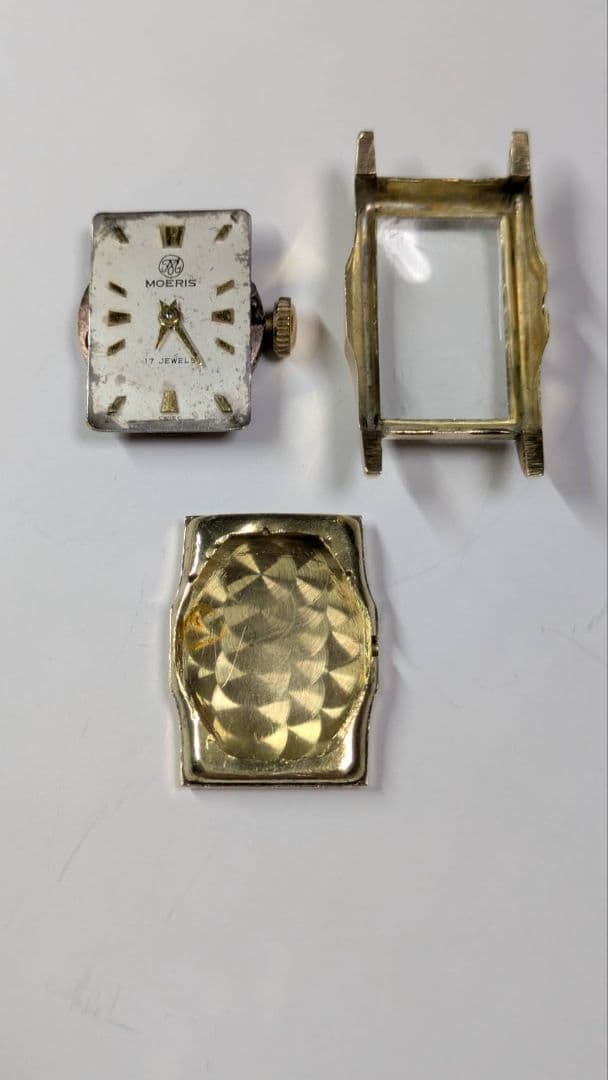 MOERIS モーリス 18K 手巻き時計 17ジュエル 金無垢 アンティーク