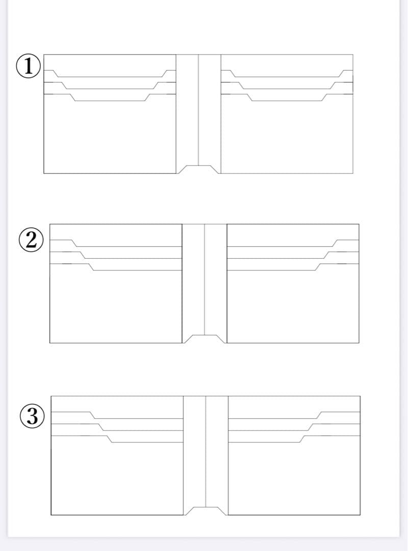 オーダー相談中　マネークリップ　コードバン　ルガトー