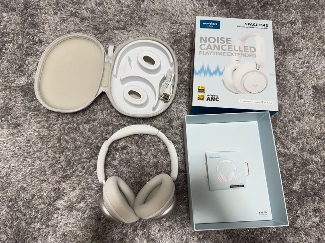 Anker Soundcore space Q45ワイヤレスヘッドホン