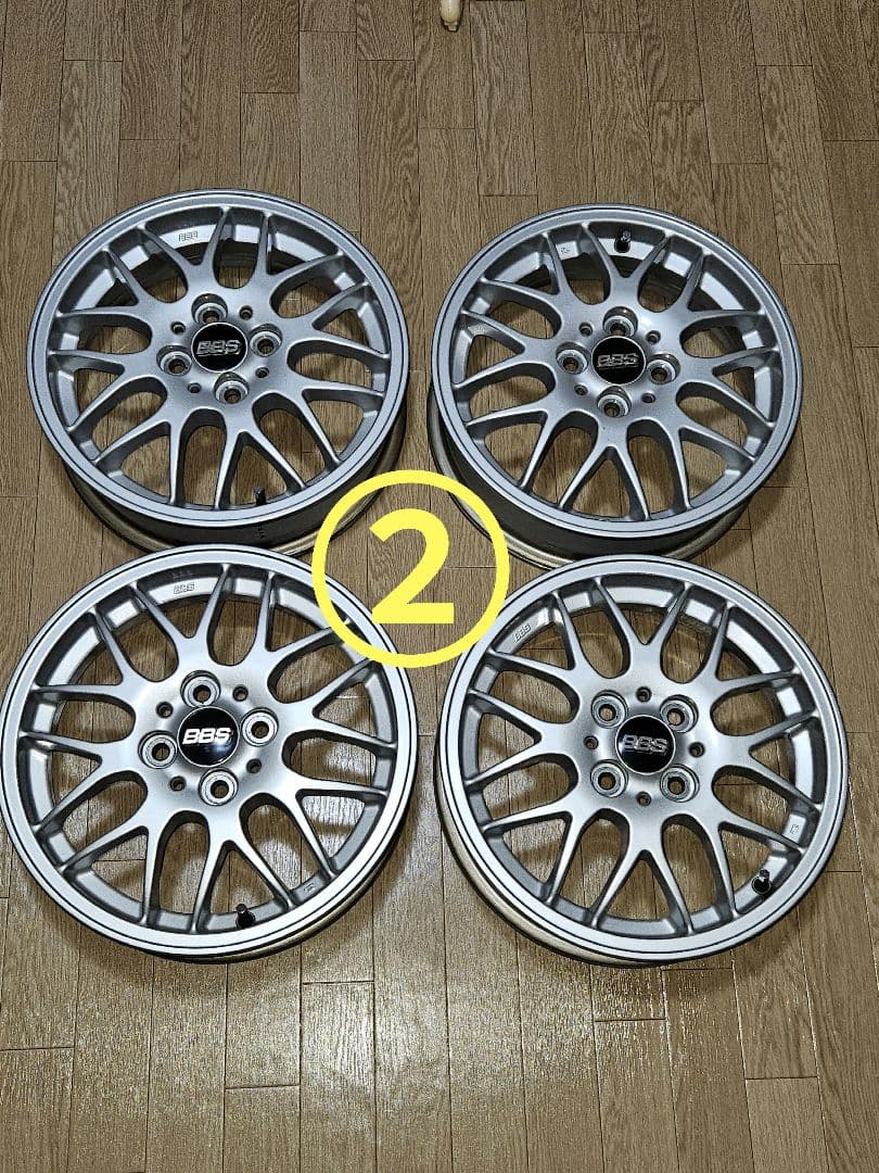 ②L880Kコペン純正 BBS 15インチ2本