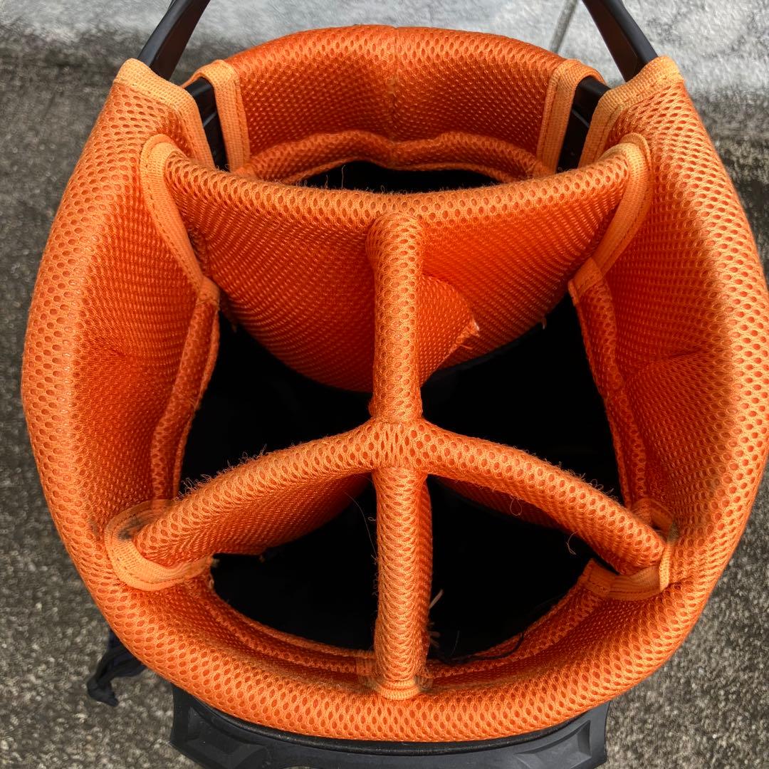 AVIREX ゴルフバッグ キャディバッグ　スタンド式　ネイビー