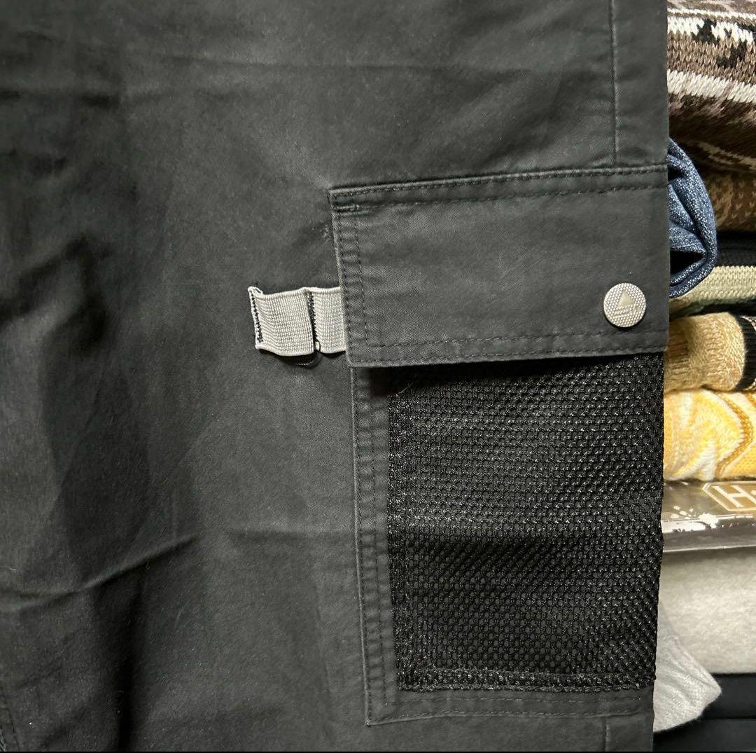 Silver Tab　シルバータブ　カーゴパンツ　ブラック　黒　珍品　ストレート