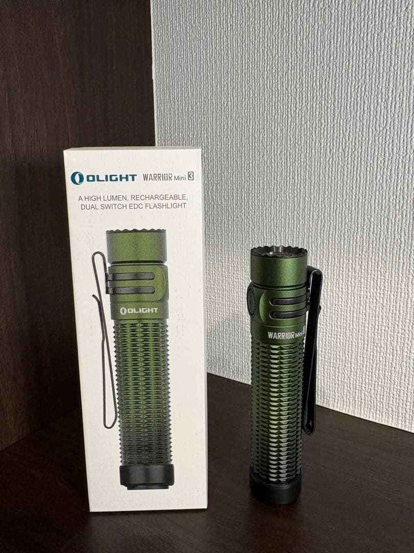 【美品】OLIGHT WARRIOR Mini 3 グリーン