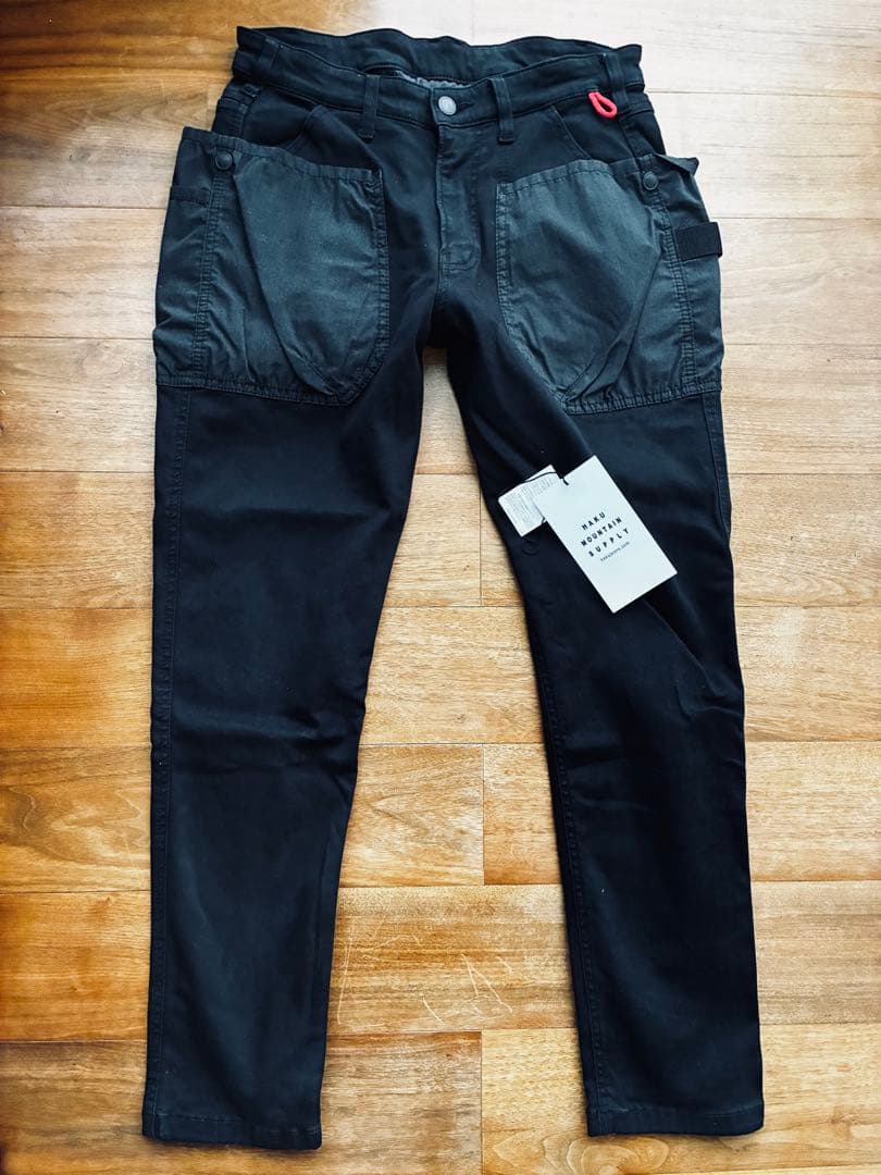 NANGA × H.A.K.U. 【Sサイズ アウトドアパンツ 黒】