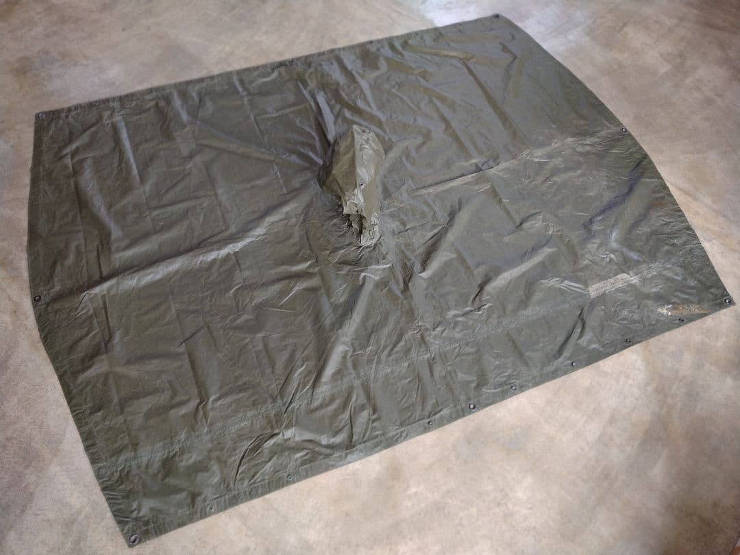 米軍 ポンチョ ＯＤカラー