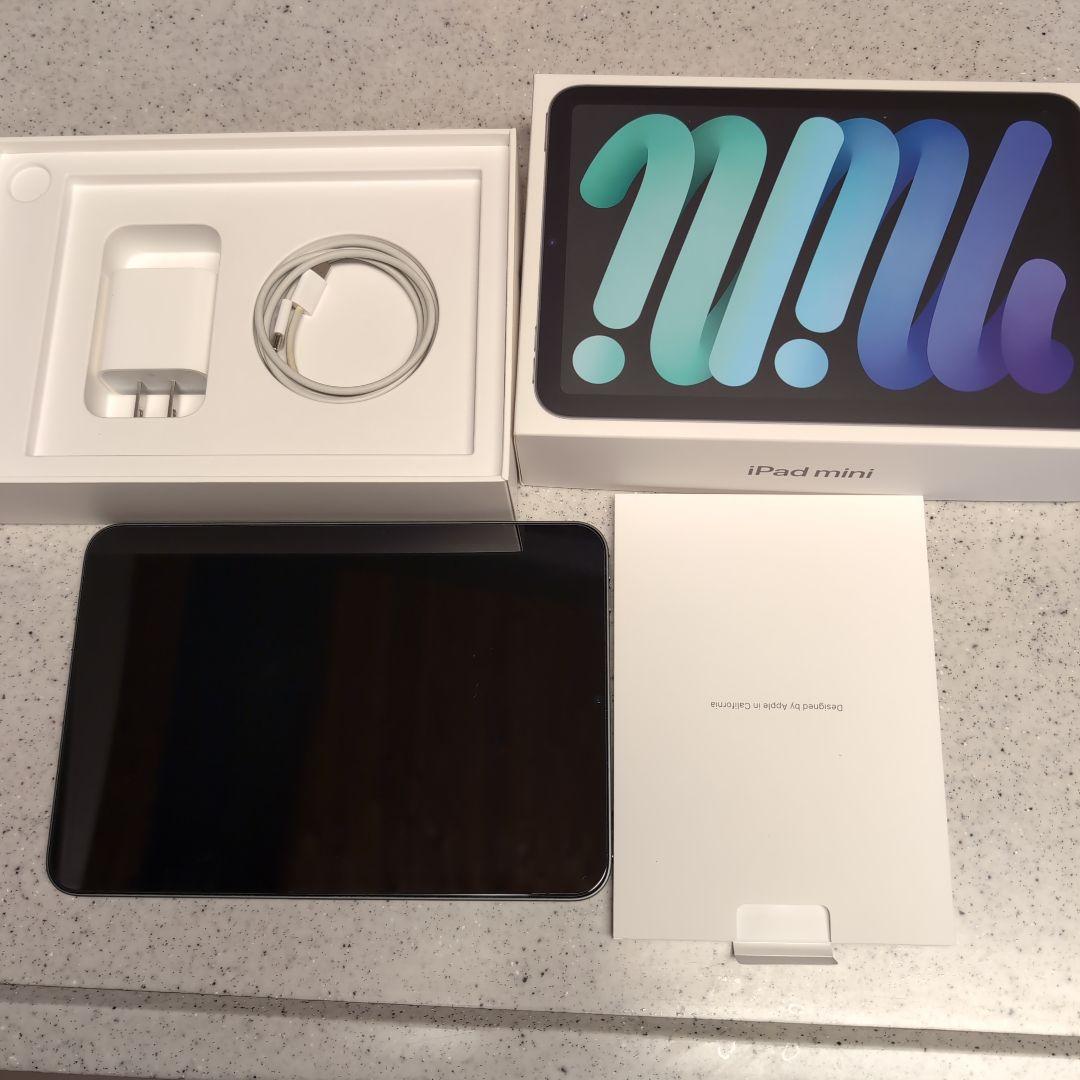 Apple iPad mini 第6世代 64G スペースグレー Wi-fi