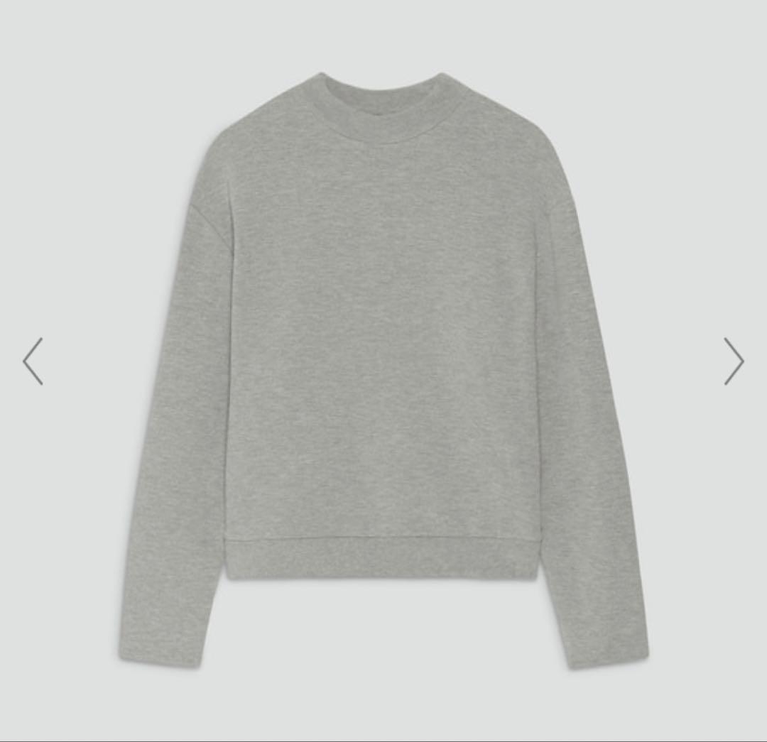 値下げ！セオリー　スウェット　ニット　プルオーバー　グレー